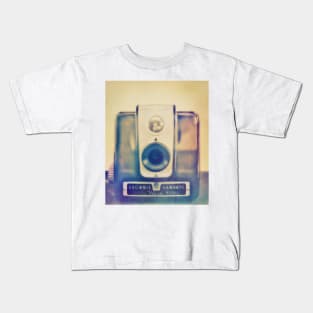 Antique Brownie Camera Vintage Style Kids T-Shirt